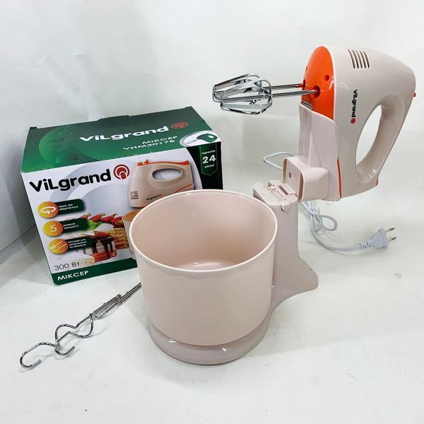 Міксер ViLgrand VHM3017B. Колір: бежевий 686791 фото