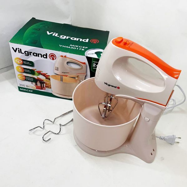 Міксер ViLgrand VHM3017B. Колір: бежевий 686791 фото