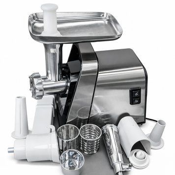 Мясорубка электрическая Rainberg RB-2271 3800 Вт с насадкой для томатов и шинковкой 764841 фото