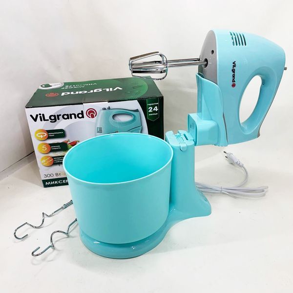 Міксер ViLgrand VHM3017B. Колір: блакитний 686792 фото