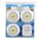 Набор из трёх LED Ламп BAILONG BL-1012 с Пультом и Таймером Отключения Два Режима Яркости 141819 фото 8