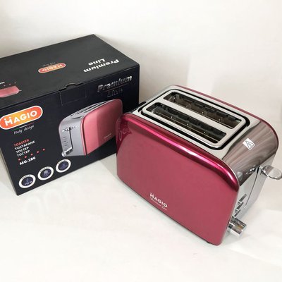 Тостер Magio MG-286, тостер для 2 грінок, електричний горизонтальний тостер 254616 фото