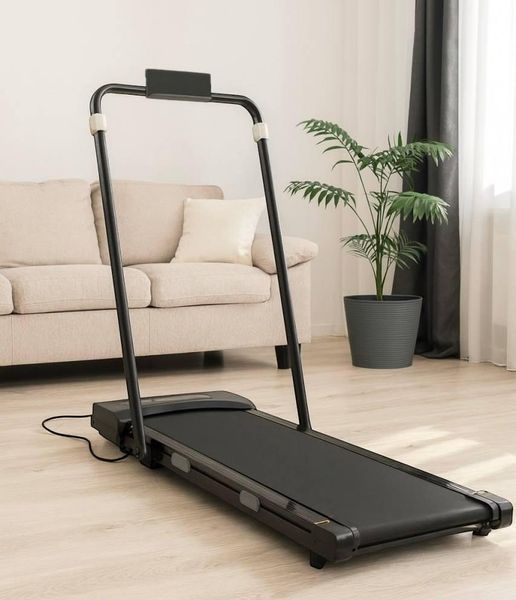 Домашня безшумна бігова доріжка Fitonix, 480 Вт, 10 км/год, з нахилом та пультом, складна W1209251 фото