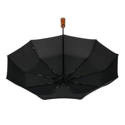 Парасолька преміум - Автоматична, чоловіча укріплена парасолька з дерев'яною ручкою. 268674 фото