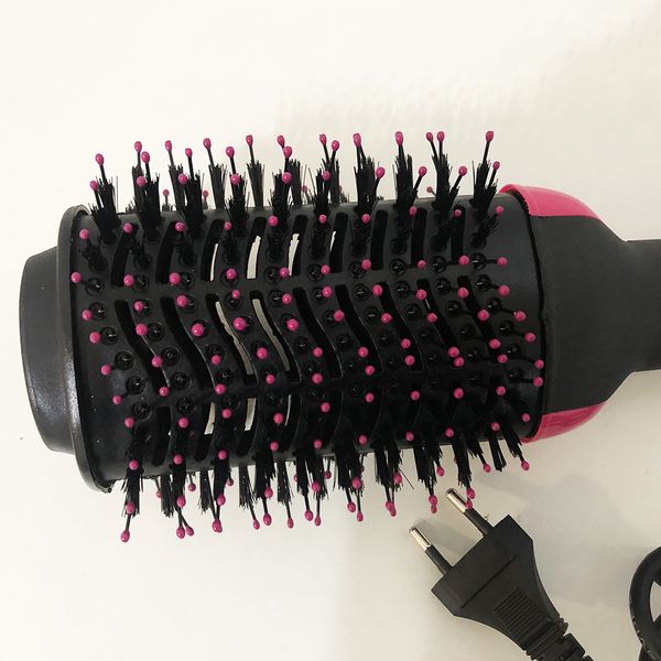 Фен Щетка расчёска 3в1 One step Hair Dryer 1000 Вт 3 режима выпрямитель для укладки волос стайлер с функцией ионизации 5842 фото