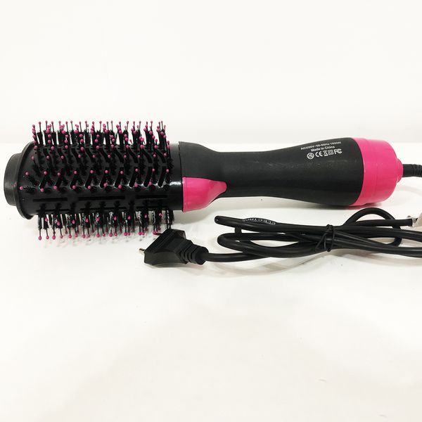 Фен Щетка расчёска 3в1 One step Hair Dryer 1000 Вт 3 режима выпрямитель для укладки волос стайлер с функцией ионизации 5842 фото