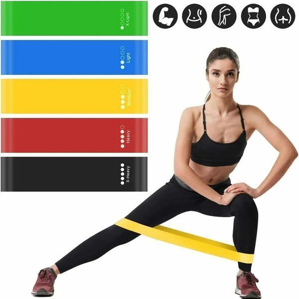 Резинки для фитнеса Fit Simplify GO DO набор 5 шт 26904 фото