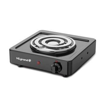 Плита настольная электрическая ViLgrand VHP161D Black 1000Вт 739780 фото