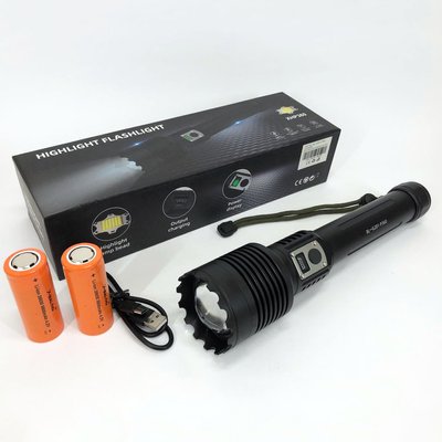 Ліхтар акумуляторний BL-G201-P360, алюмінієвий корпус, з функцією павербанку 301331 фото
