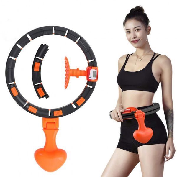 Умный массажный обруч для похудения живота и боков Intelligent Hula Hoop 102330 фото