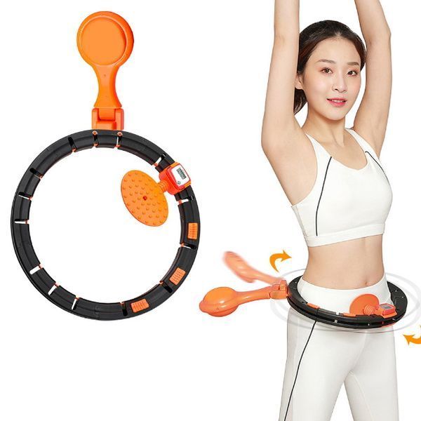 Умный массажный обруч для похудения живота и боков Intelligent Hula Hoop 102330 фото