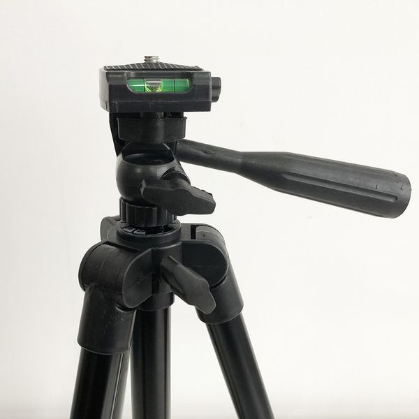 Штатив для телефона и фотоаппарата Tripod 3120 PRO портативный трипод 0,35-1.02м высота. Цвет: черный 207823 фото