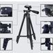 Штатив для телефона и фотоаппарата Tripod 3120 PRO портативный трипод 0,35-1.02м высота. Цвет: черный 207823 фото 33