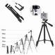 Штатив для телефона и фотоаппарата Tripod 3120 PRO портативный трипод 0,35-1.02м высота. Цвет: черный 207823 фото 25