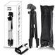 Штатив для телефона и фотоаппарата Tripod 3120 PRO портативный трипод 0,35-1.02м высота. Цвет: черный 207823 фото 67