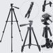 Штатив для телефона и фотоаппарата Tripod 3120 PRO портативный трипод 0,35-1.02м высота. Цвет: черный 207823 фото 34