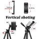 Штатив для телефона и фотоаппарата Tripod 3120 PRO портативный трипод 0,35-1.02м высота. Цвет: черный 207823 фото 78