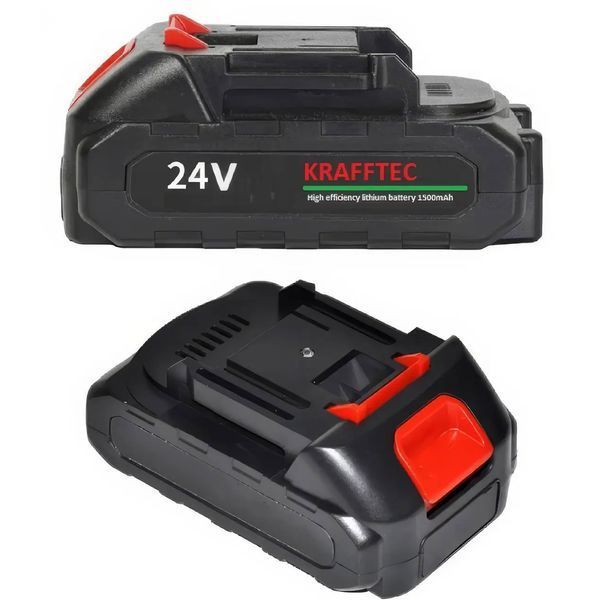 Літій-іонний акумулятор KRAFFTEC 24V 1500mAh для електроінструментів 580835 фото