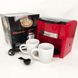 Крапельна кавоварка Domotec MS-0705 з двома порцеляновими чашками в комплекті 213566 фото 15
